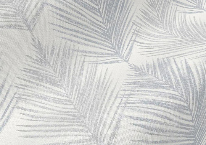 Gentle Palm, Stone - Motorised Roman Blind - Image 4